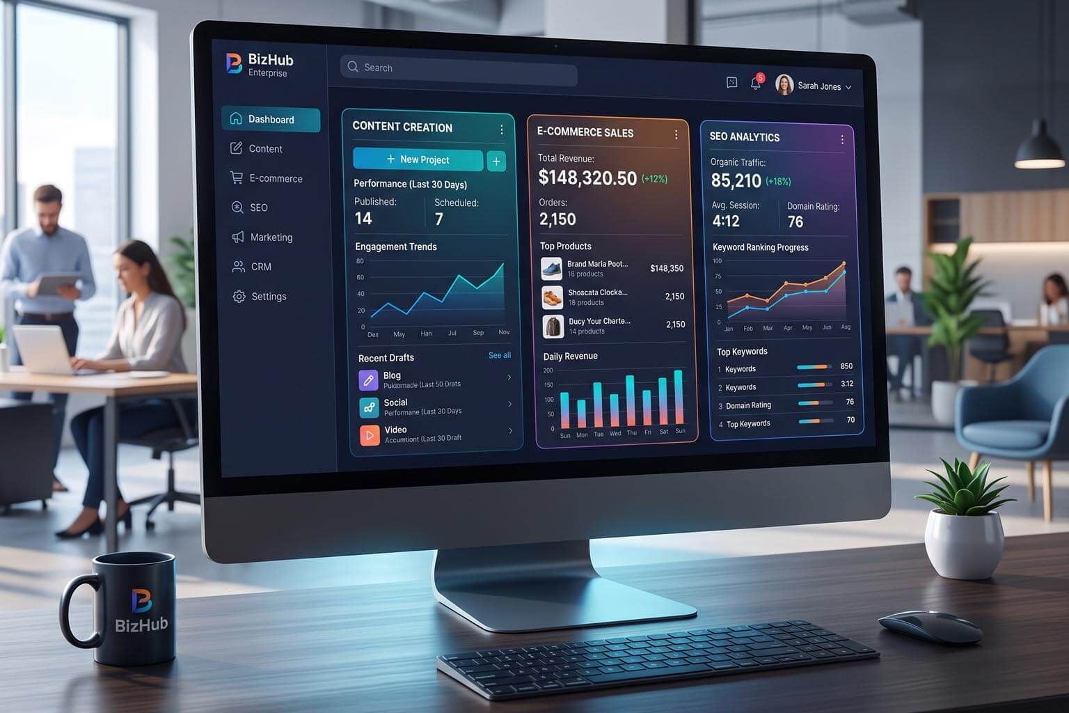 Managing Content Ecommerce and SEO From One Platform