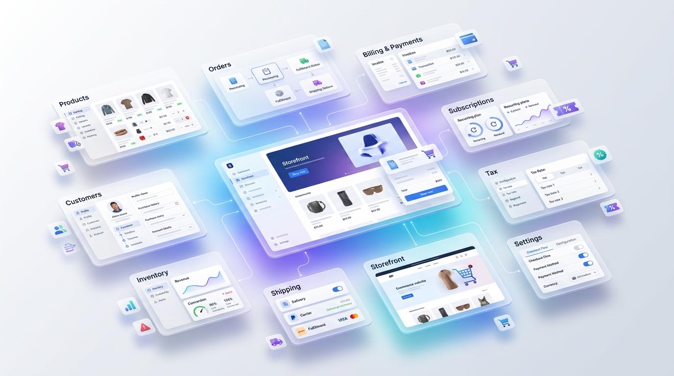 E-commerce platform - hero