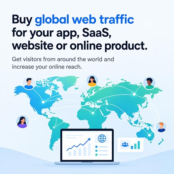 Buy global web traffic